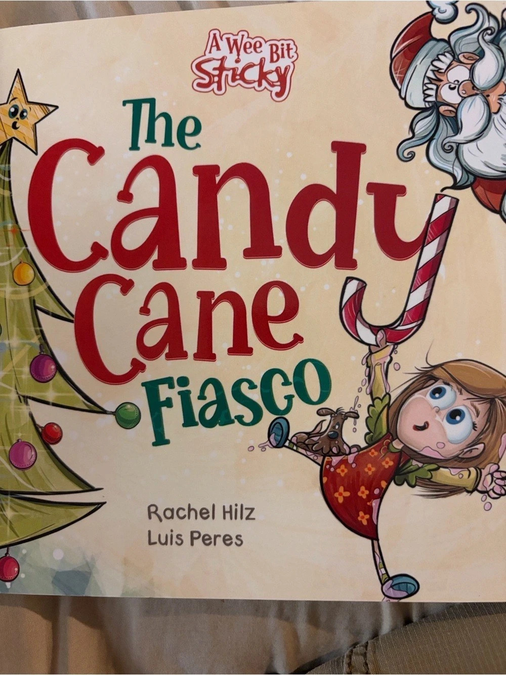 Spirit Frog Press The Candy Cane Fiasco Children's Holiday Book